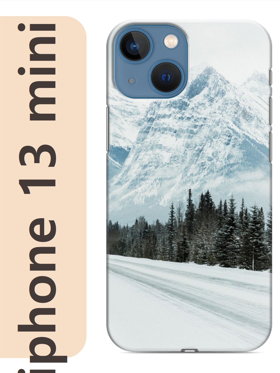 

Чехол на Apple Iphone 13 mini горы 456, Прозрачный, Iphm13newy