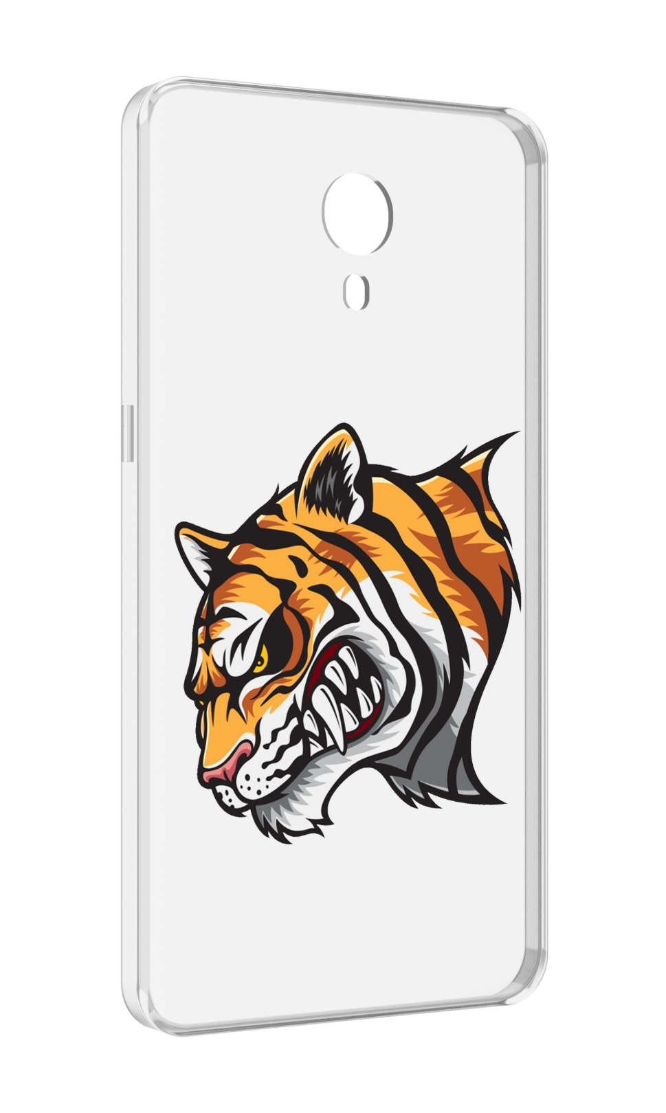 

Чехол MyPads Тигр для Meizu M3 Note, Прозрачный, Tocco