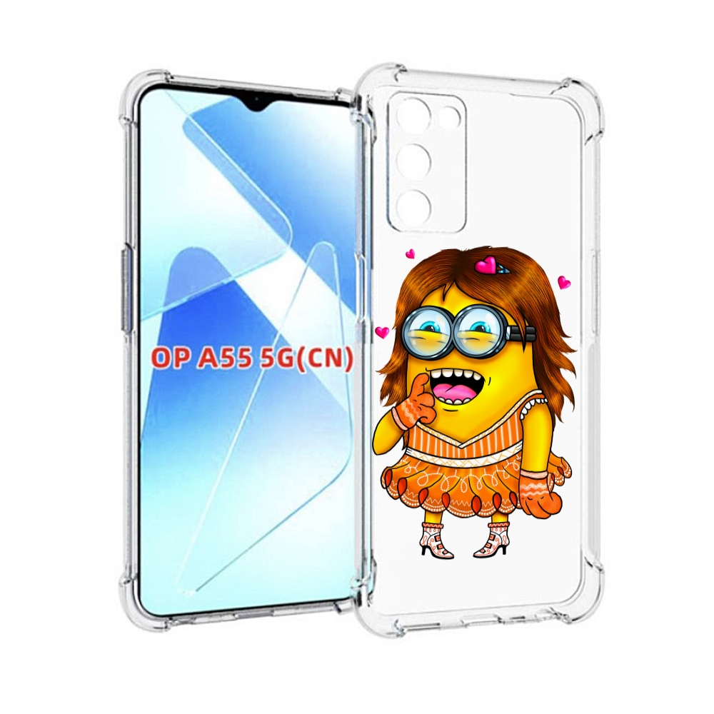 

Чехол MyPads Миньон девочка для Infinix Zero X Neo, Прозрачный, Tocco