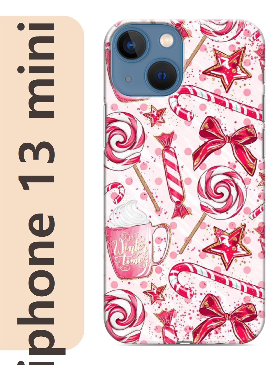 

Чехол на Apple Iphone 13 mini зимний фон 420, Прозрачный, Iphm13newy