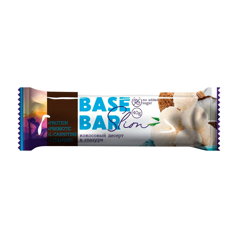 Протеиновый батончик BaseBar Slim Кокос 40 г