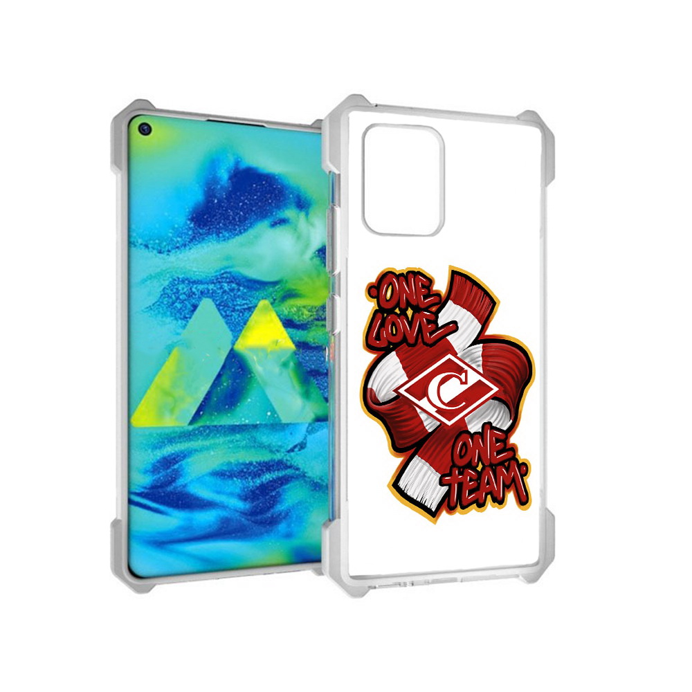 

Чехол MyPads Tocco для Samsung Galaxy S10 Lite Одна любовь-Спартак (PT143840.502.126), Прозрачный, Tocco