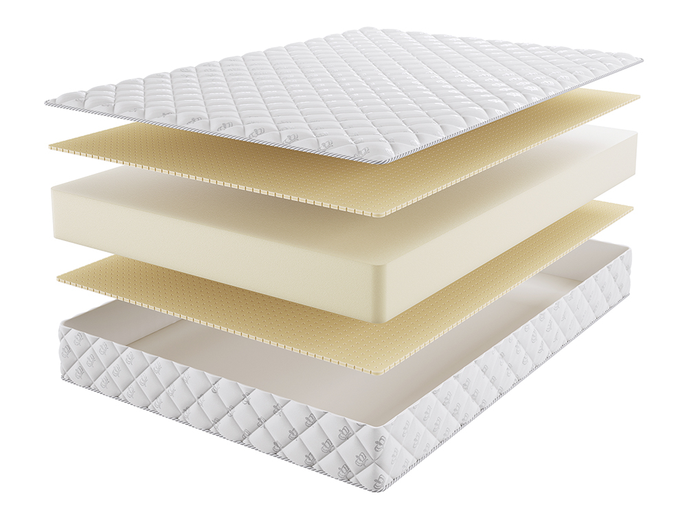 

Матрас Beautyson Roll Foam 21 Latex Double 120х195, Бежевый;белый;серый;серебристый, Roll Foam 21 Latex Double