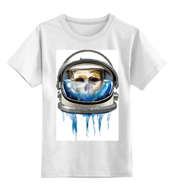 

Детская футболка Printio Dead astronaut цв.белый р.164, 0000000735393