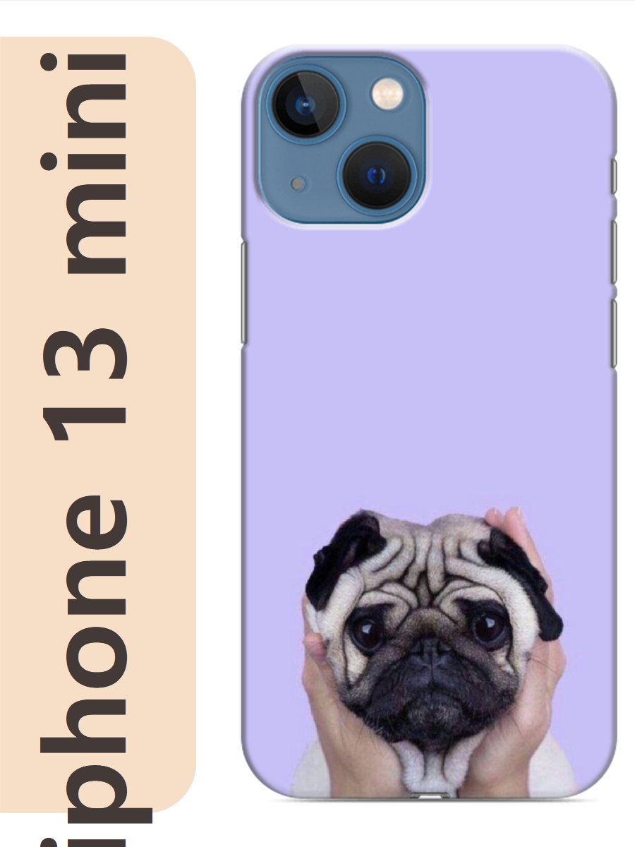 

Чехол на Apple Iphone 13 mini мопс 310, Iphm13zhiv