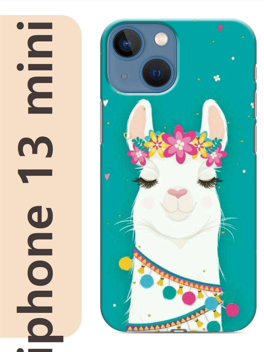 

Чехол на Apple Iphone 13 mini альпака 299, Прозрачный, Iphm13zhiv