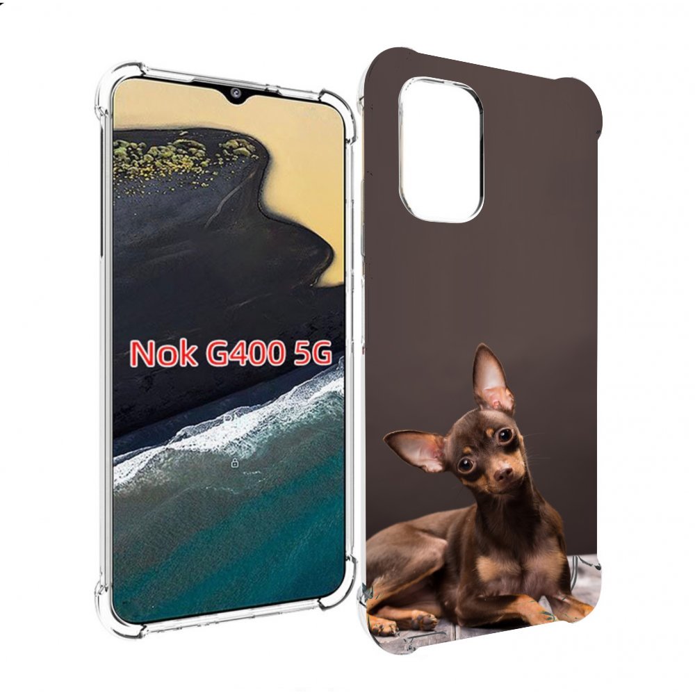 

Чехол MyPads тои терьер для Nokia G400 5G, Прозрачный, Tocco