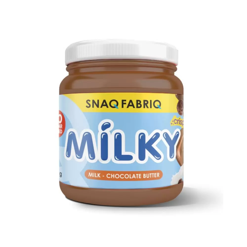 

Паста Snaq Fabriq шоколадно-молочная с хрустящими шариками, 2 шт по 250 г