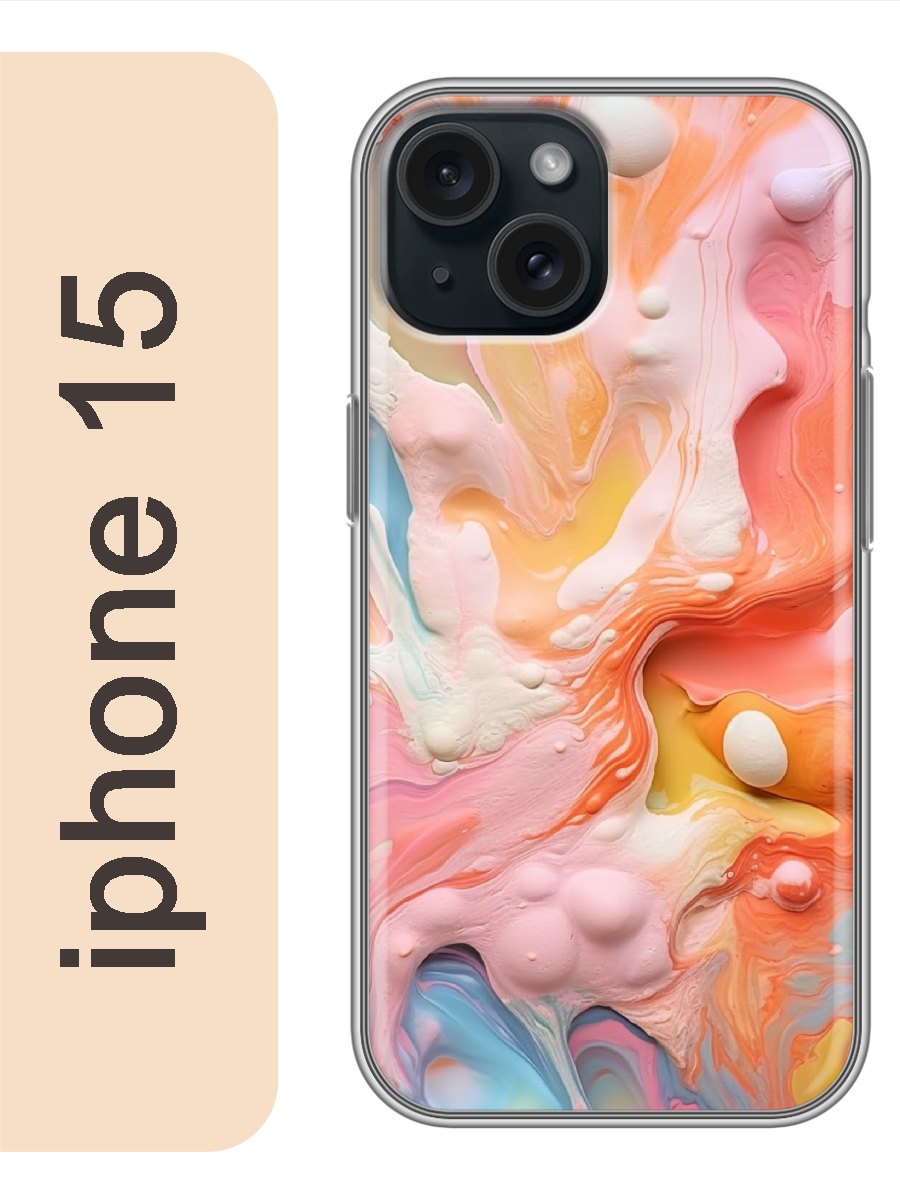 

Чехол на Apple Iphone 15 краска 976, Iph15rzne