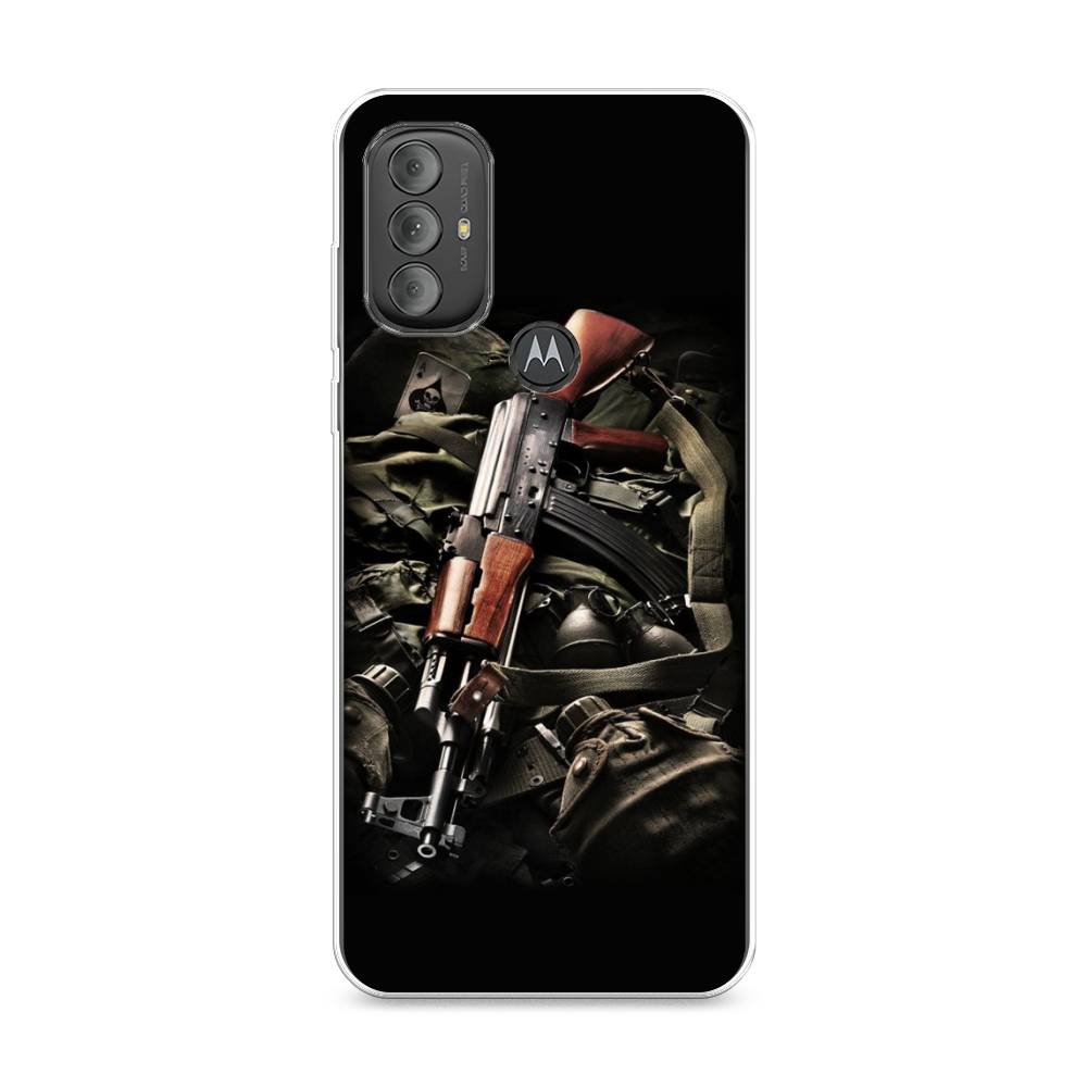 

Чехол Awog на Motorola Moto G Power 2022 "Автомат", Разноцветный, 242850-5