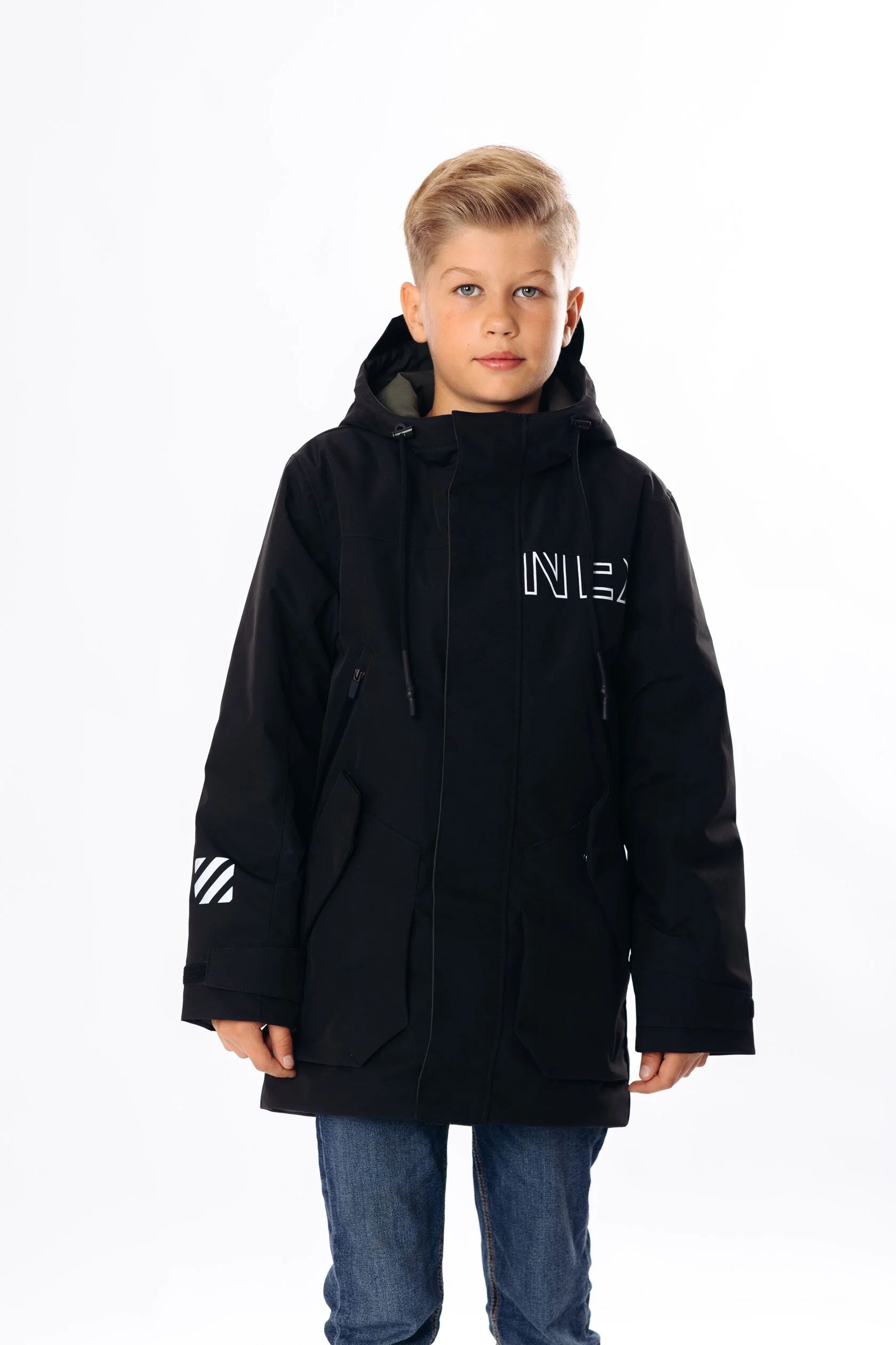 Куртка детская Yoot 2501 черный, 122
