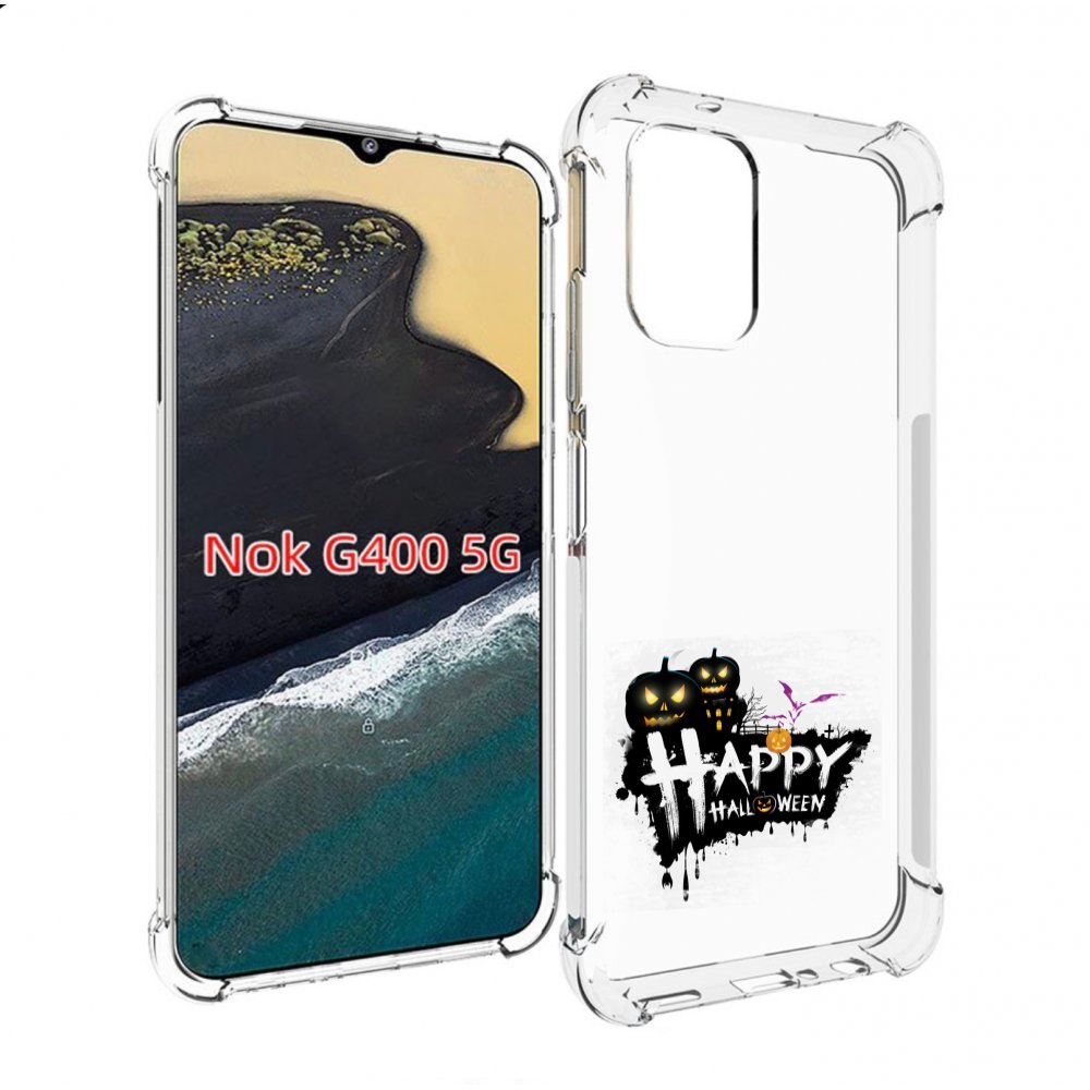 

Чехол MyPads счастливого хэллоуина для Nokia G400 5G, Прозрачный, Tocco