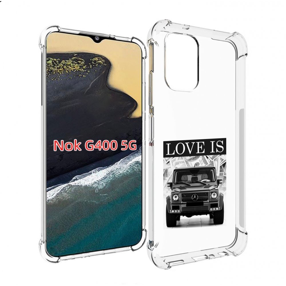 

Чехол MyPads гелик для Nokia G400 5G, Прозрачный, Tocco