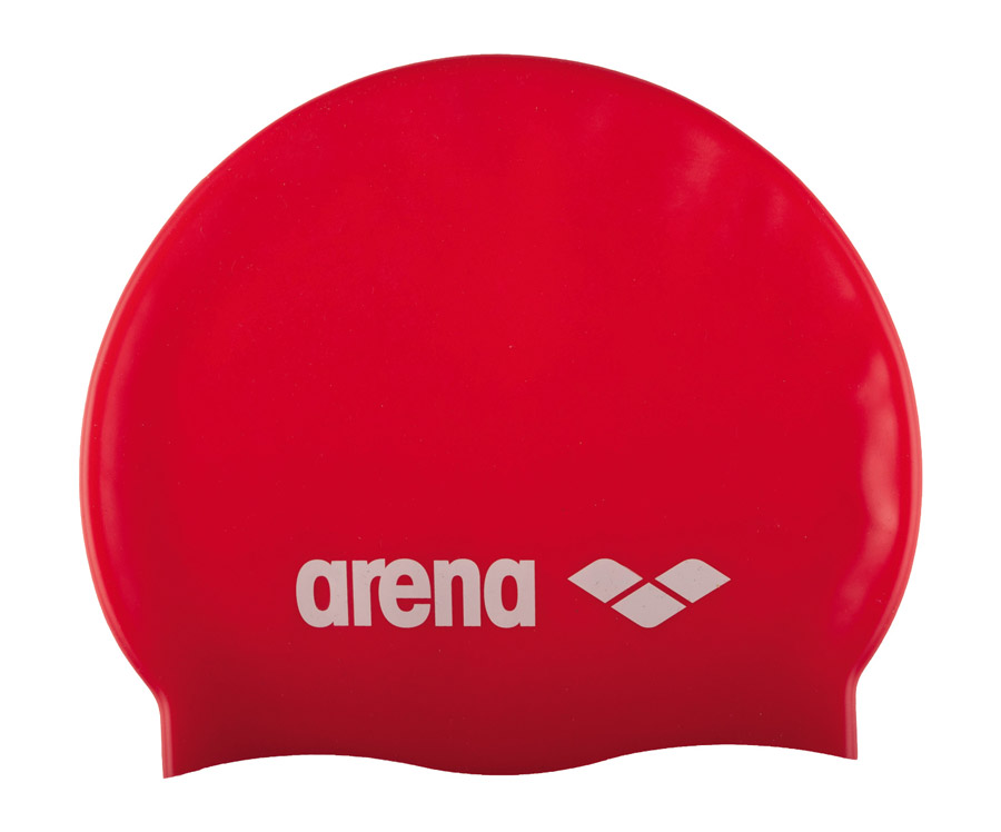 

Шапочка для плавания Arena Classic Silicone red/white, Classic Silicone
