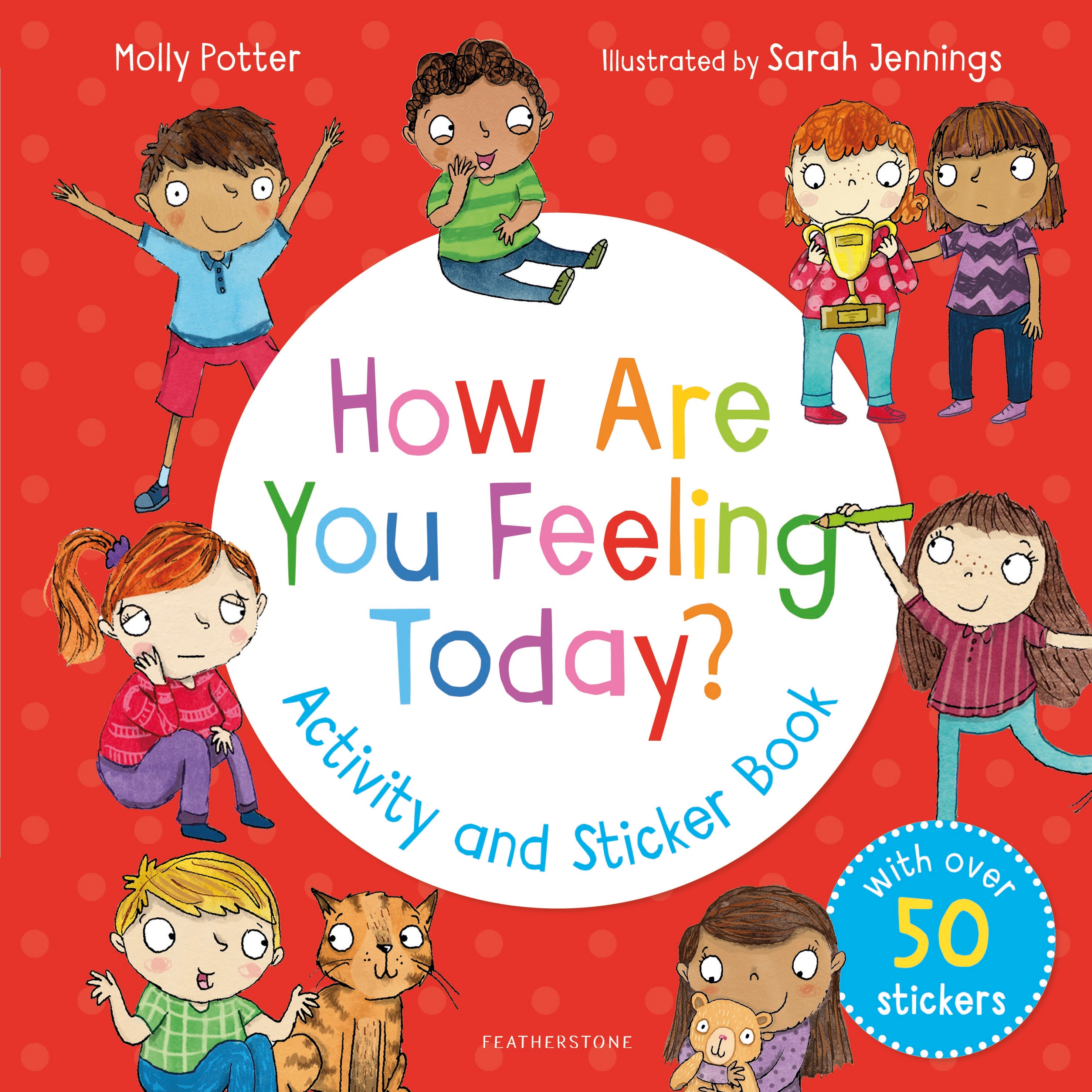 

How Are You Feeling Today Activity and Sticker Book
