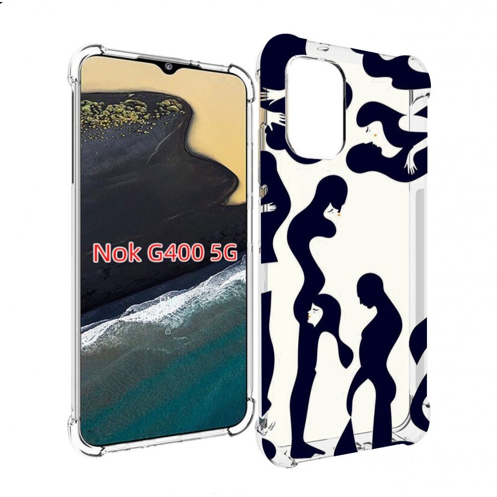 

Чехол MyPads схема-пар для Nokia G400 5G, Прозрачный, Tocco