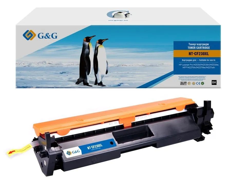 

Картридж для лазерного принтера G&G (GG-CF230XL) черный, совместимый, CS-EPT9441