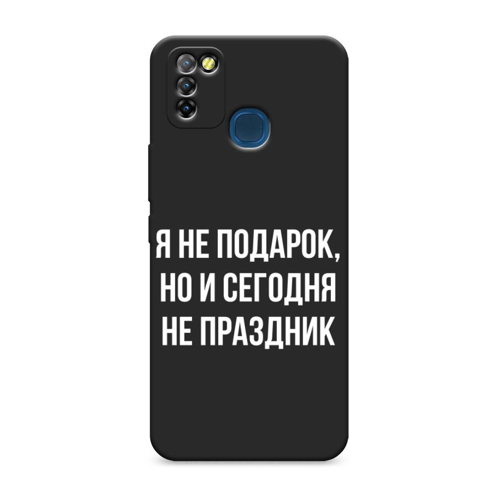 

Чехол Awog на Infinix HOT 10 Lite "Я не подарок", Разноцветный, 3100352-1