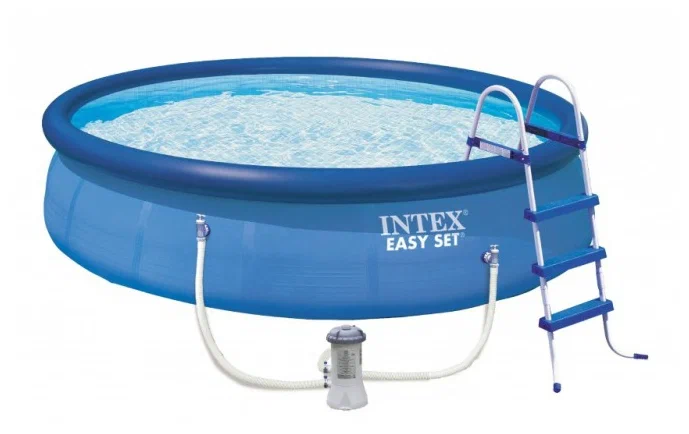 

Надувной бассейн Intex Easy Set 26166 457х457х107 см, Синий, Easy Set