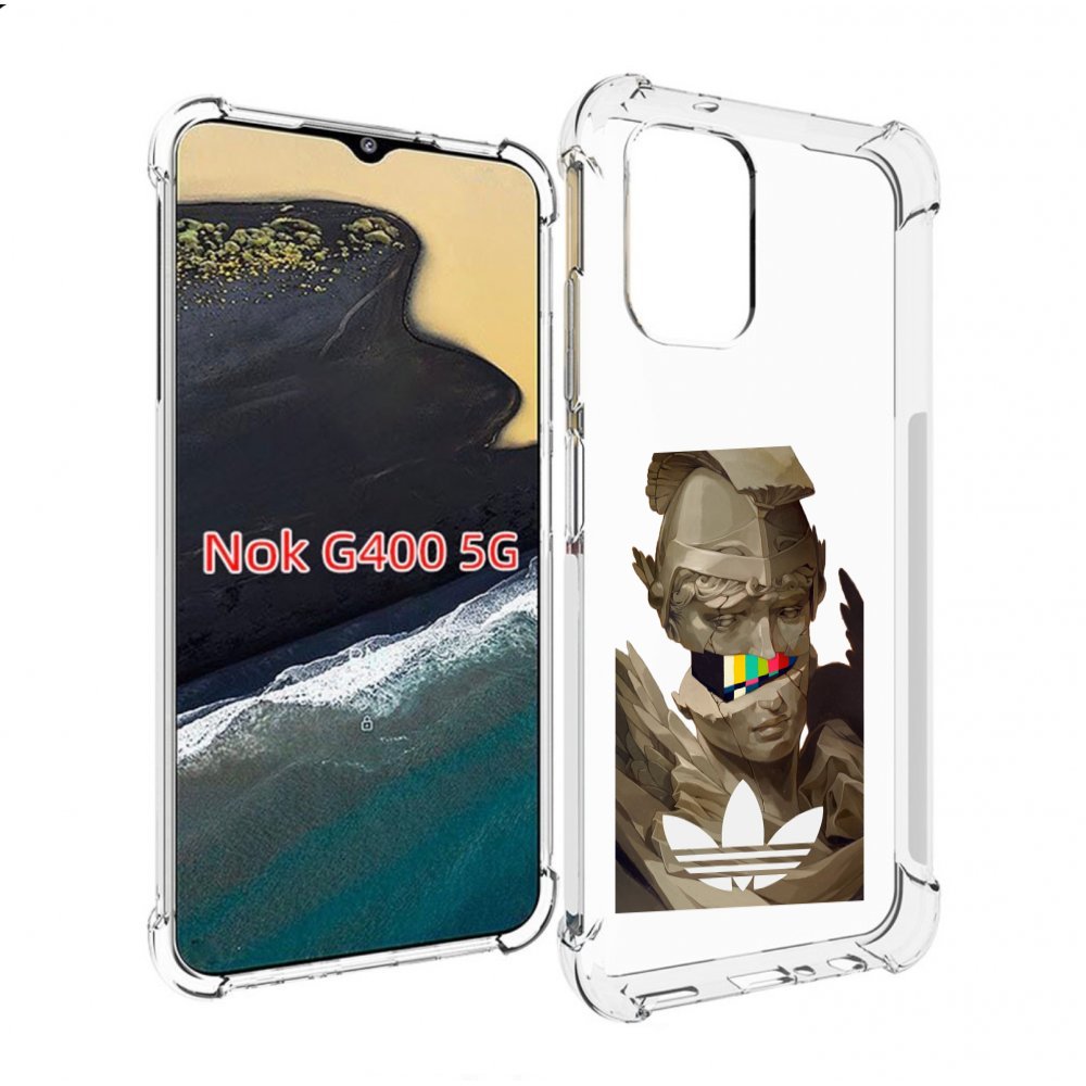 

Чехол MyPads статуя-адидас для Nokia G400 5G, Прозрачный, Tocco