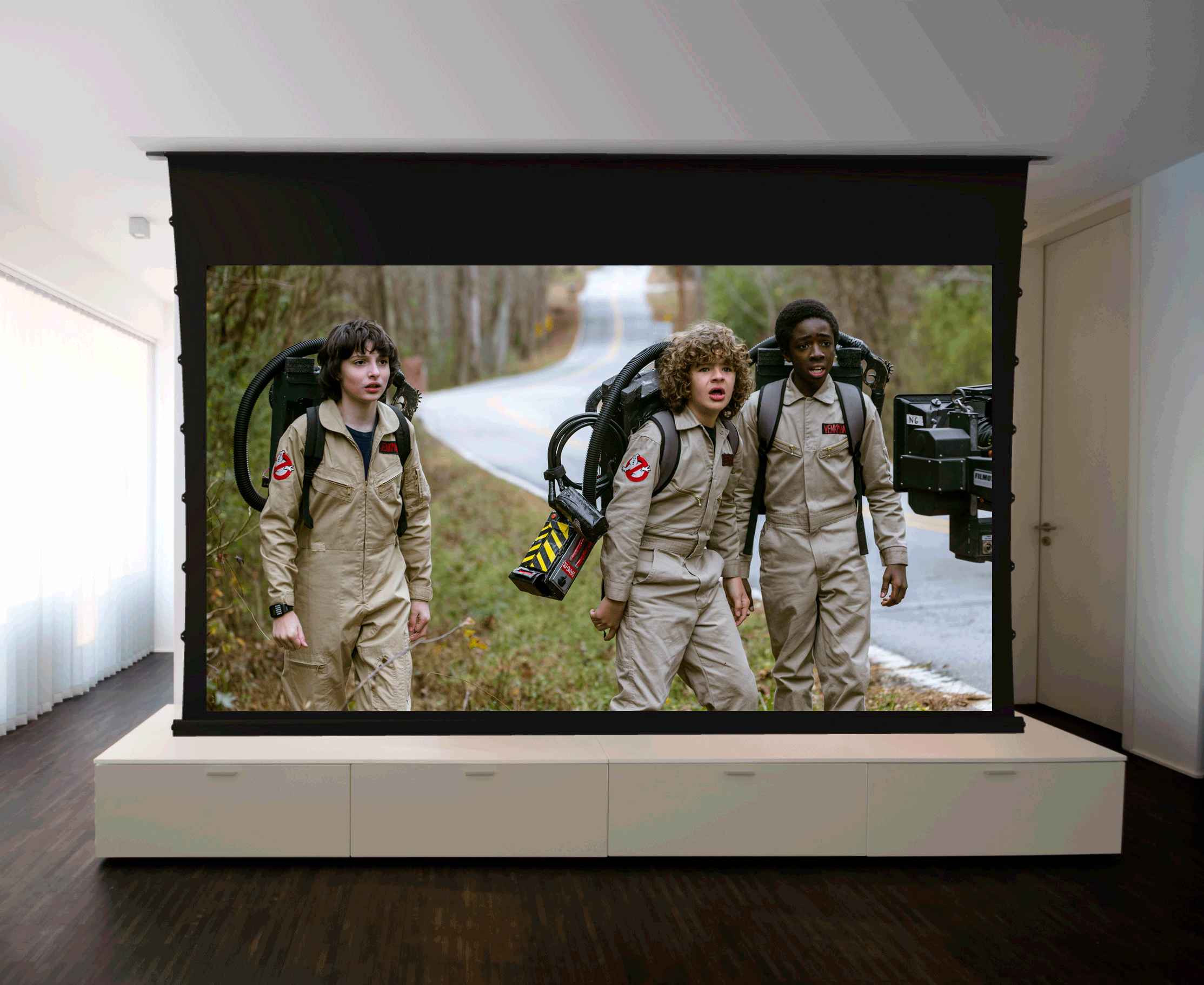 

Экран для проектора S’ok SCPSMC-332X186ED45 (стационарный, 16:9, 150"), Белый, SCPSMC-332X186ED45
