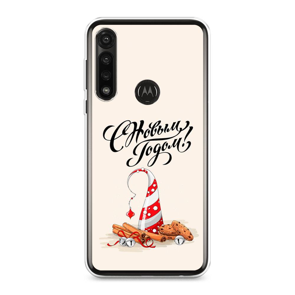 

Чехол на Motorola Moto G Power 2020 "Подарки на Новый Год", Бежевый;красный;черный, 242650-5