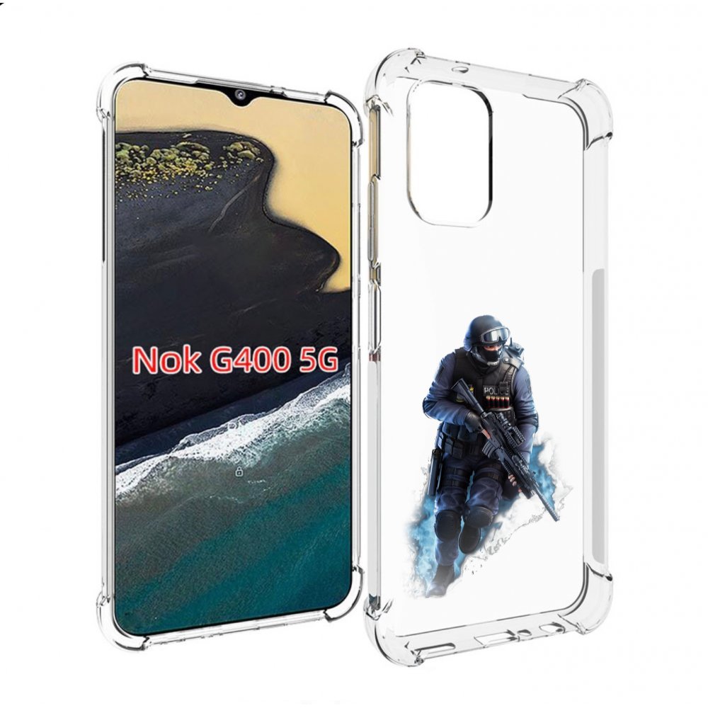 

Чехол MyPads спецназ-ксго для Nokia G400 5G, Прозрачный, Tocco