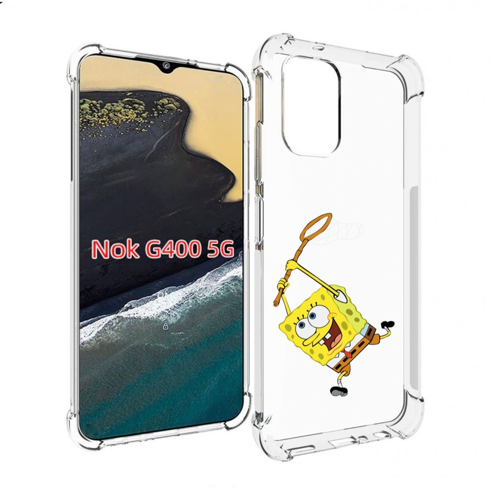 

Чехол MyPads спанчбоб-с-сочком для Nokia G400 5G, Прозрачный, Tocco
