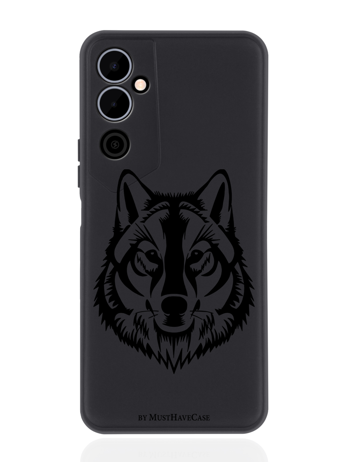 

Чехол MustHaveCase для Tecno Pova Neo 2 Волк черный