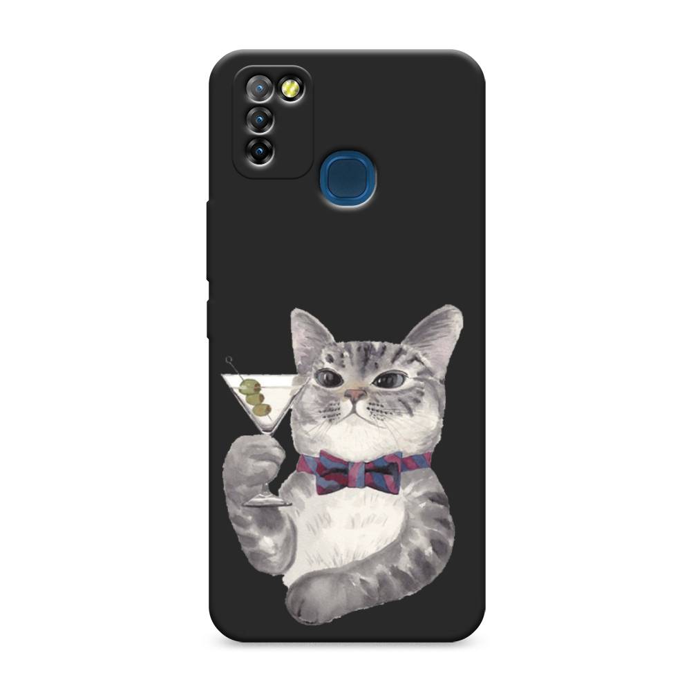 

Чехол Awog "Кот джентльмен" для Infinix HOT 10 Lite