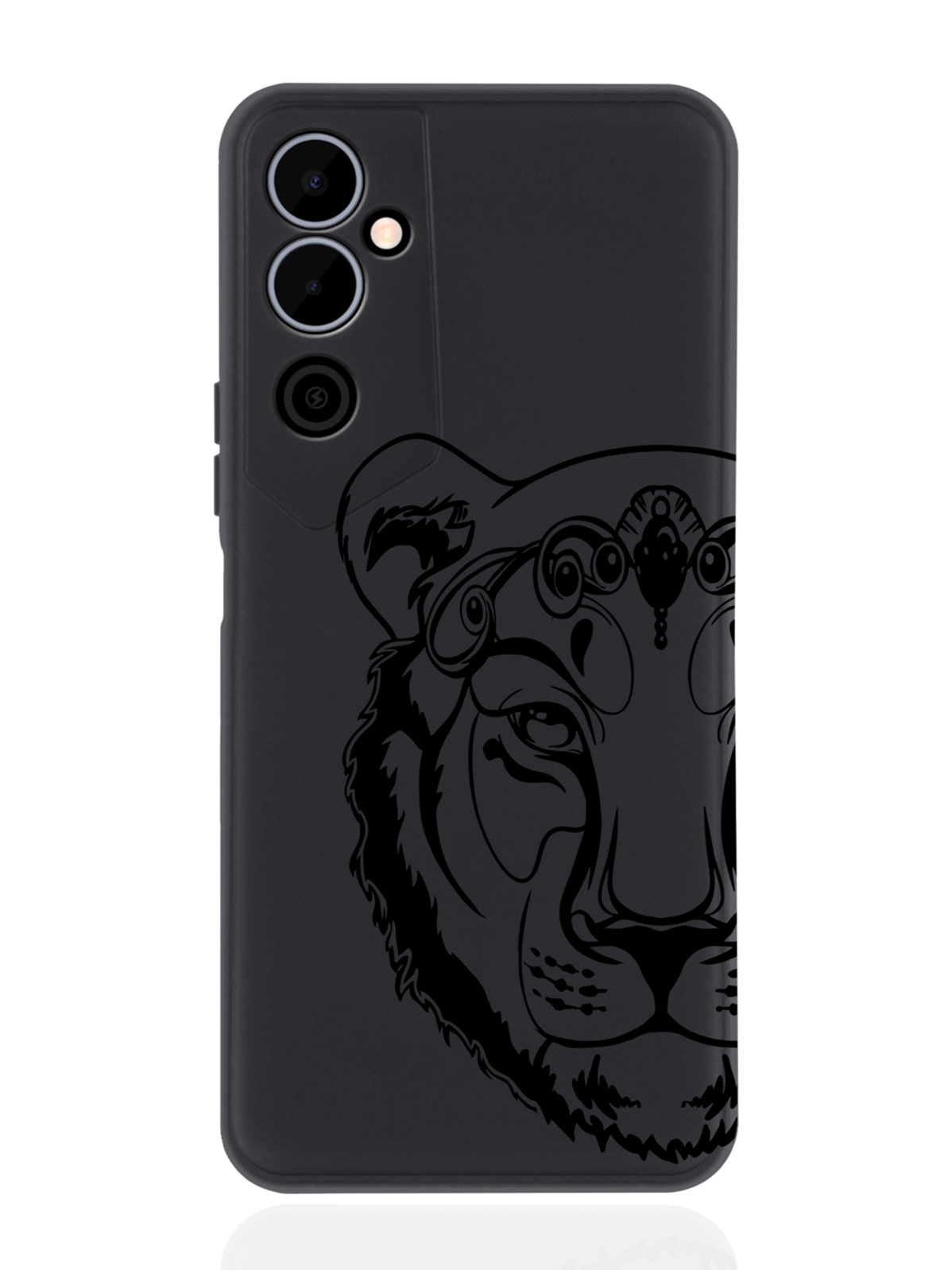 

Чехол MustHaveCase для Tecno Pova Neo 2 Львица черный