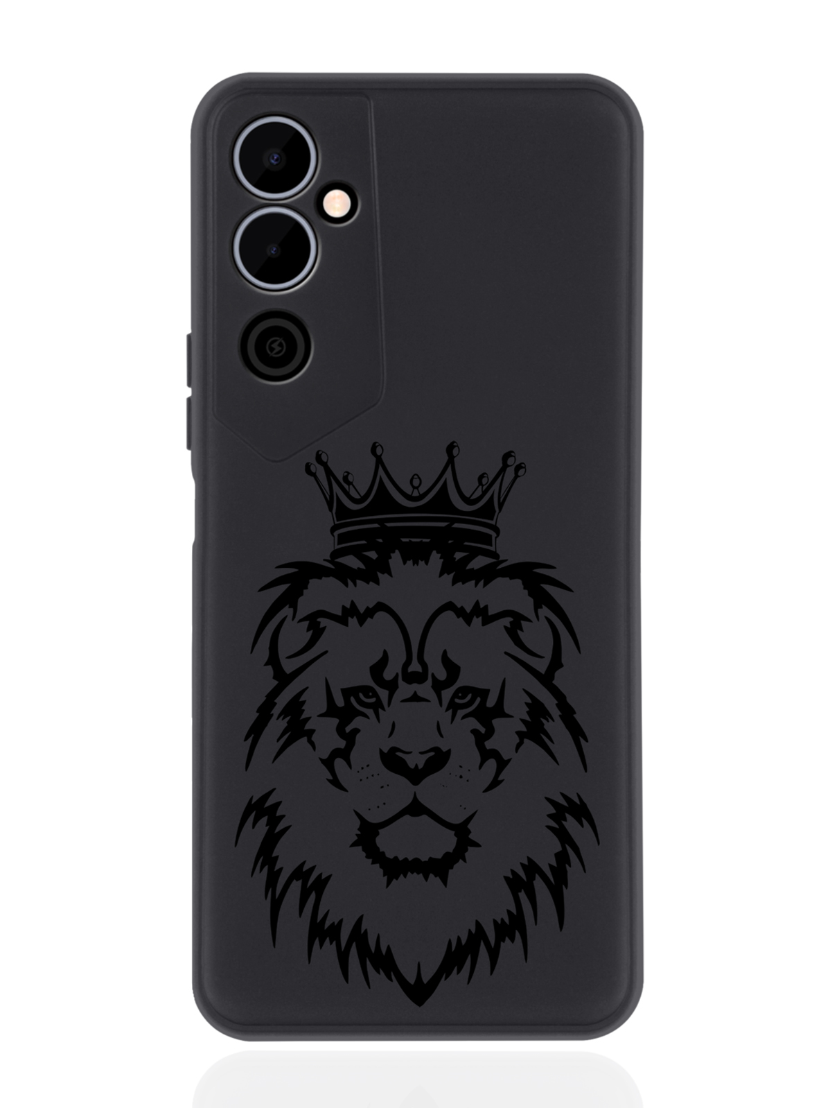 

Чехол MustHaveCase для Tecno Pova Neo 2 Лев черный
