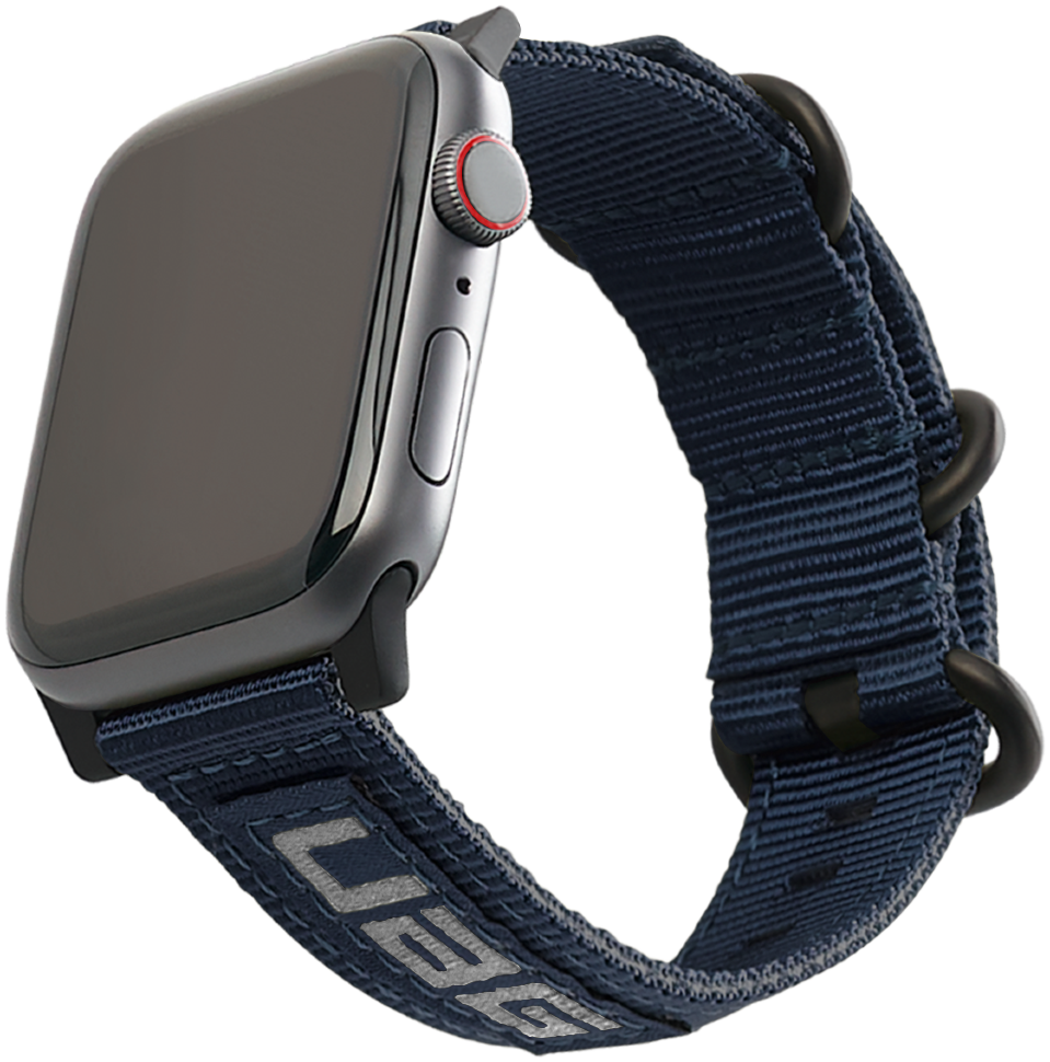 

Ремешок Urban Armor Gear (UAG) Nato Eco Strap для Apple Watch 42/44 мм, цвет Темно-синий, Ремешок Urban Armor Gear (UAG) Nato Eco Strap для Apple Watch 42/44 мм