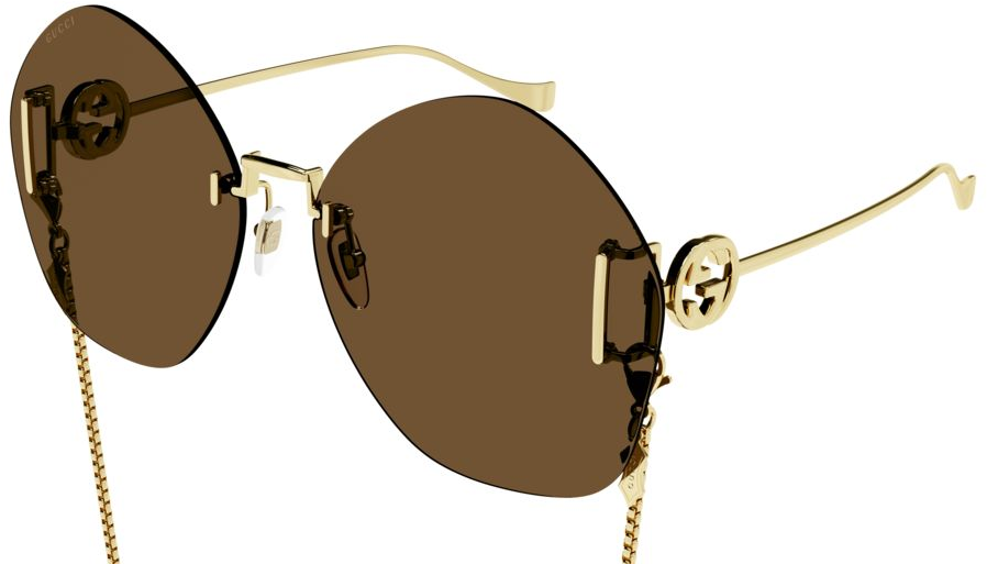 

Солнцезащитные очки женские Gucci GG1203S коричневые