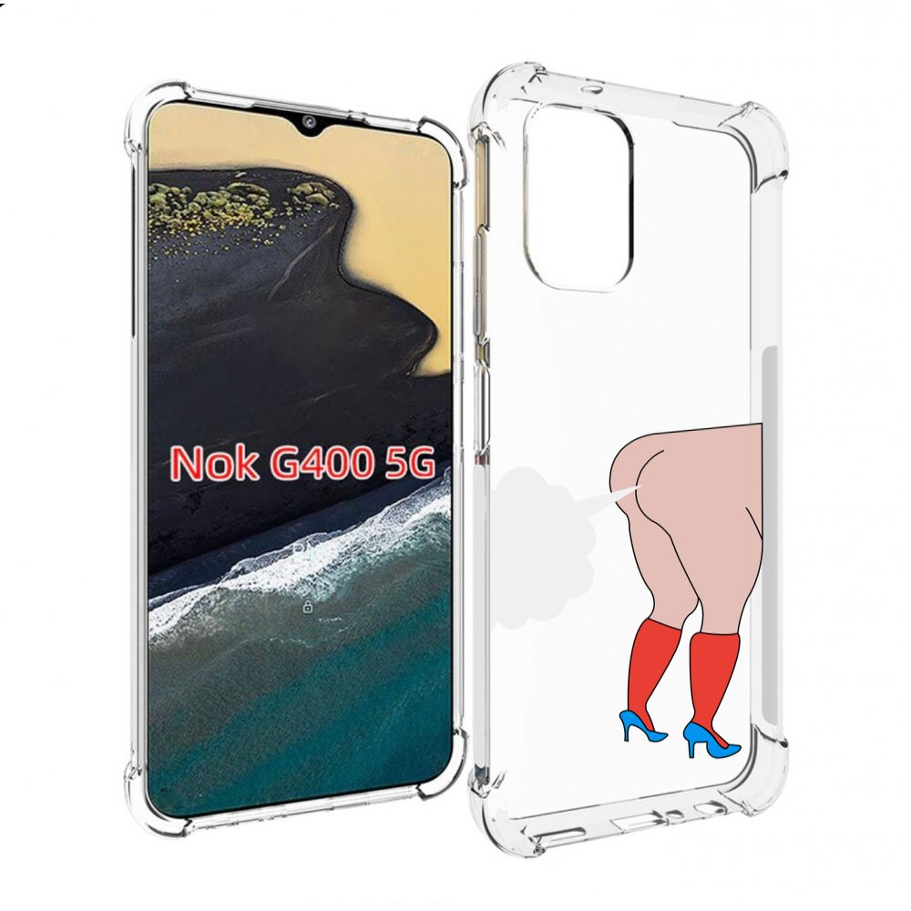 

Чехол MyPads смешная-ситуация детский для Nokia G400 5G, Прозрачный, Tocco