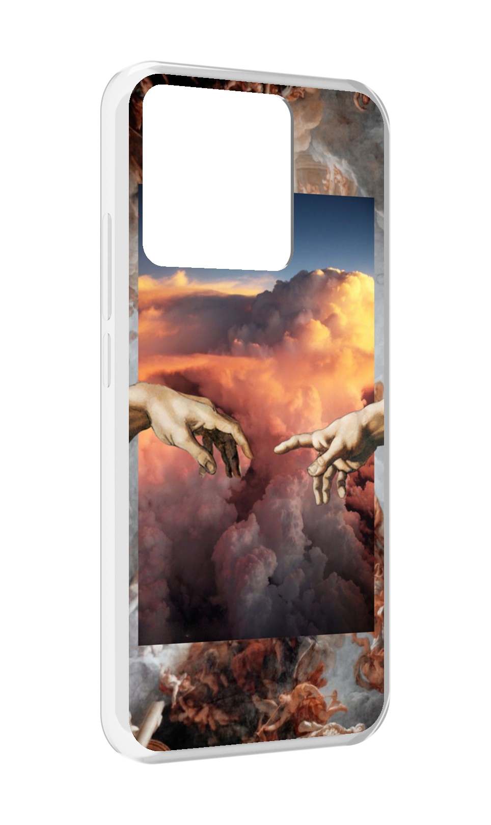 

Чехол MyPads Tocco для Xiaomi Redmi 10A красивая-картина, Прозрачный, Tocco