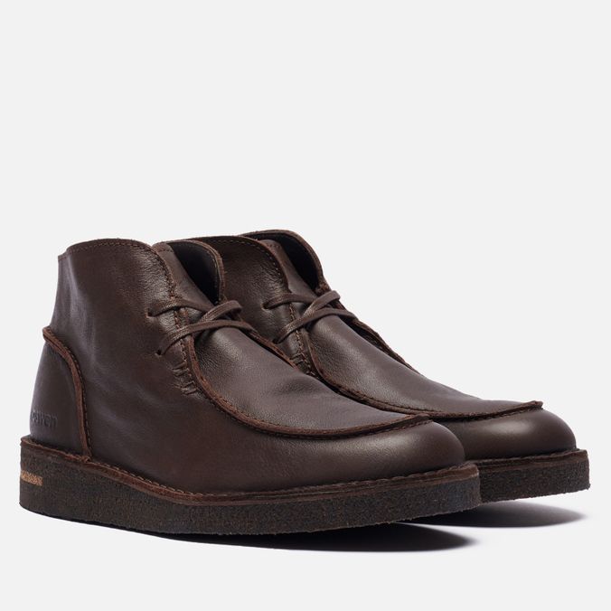 Ботинки Oswen Ewaldi Buffalo Leather коричневый, размер 46 EU