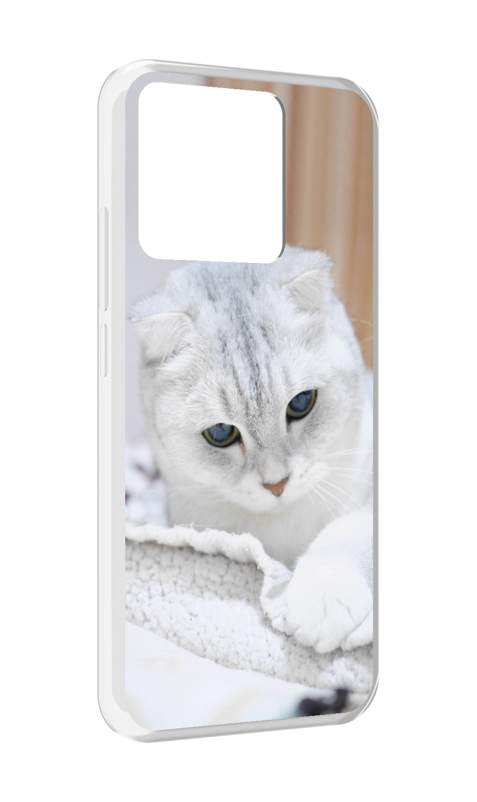 Чехол MyPads Tocco для Xiaomi Redmi 10A кошка чаузи