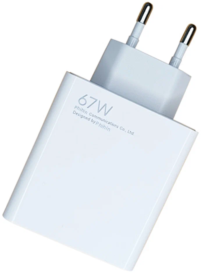 

Сетевое зарядное устройствоо Xiaomi Adaptor 67W (MDY-12E-EF) белый