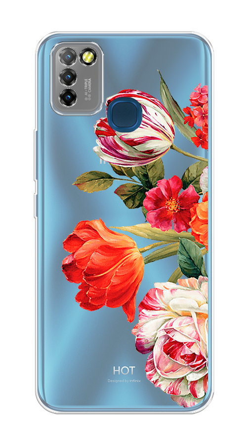 

Чехол Awog на Infinix HOT 10 Lite "Весенний букет", Разноцветный, 3100350-8