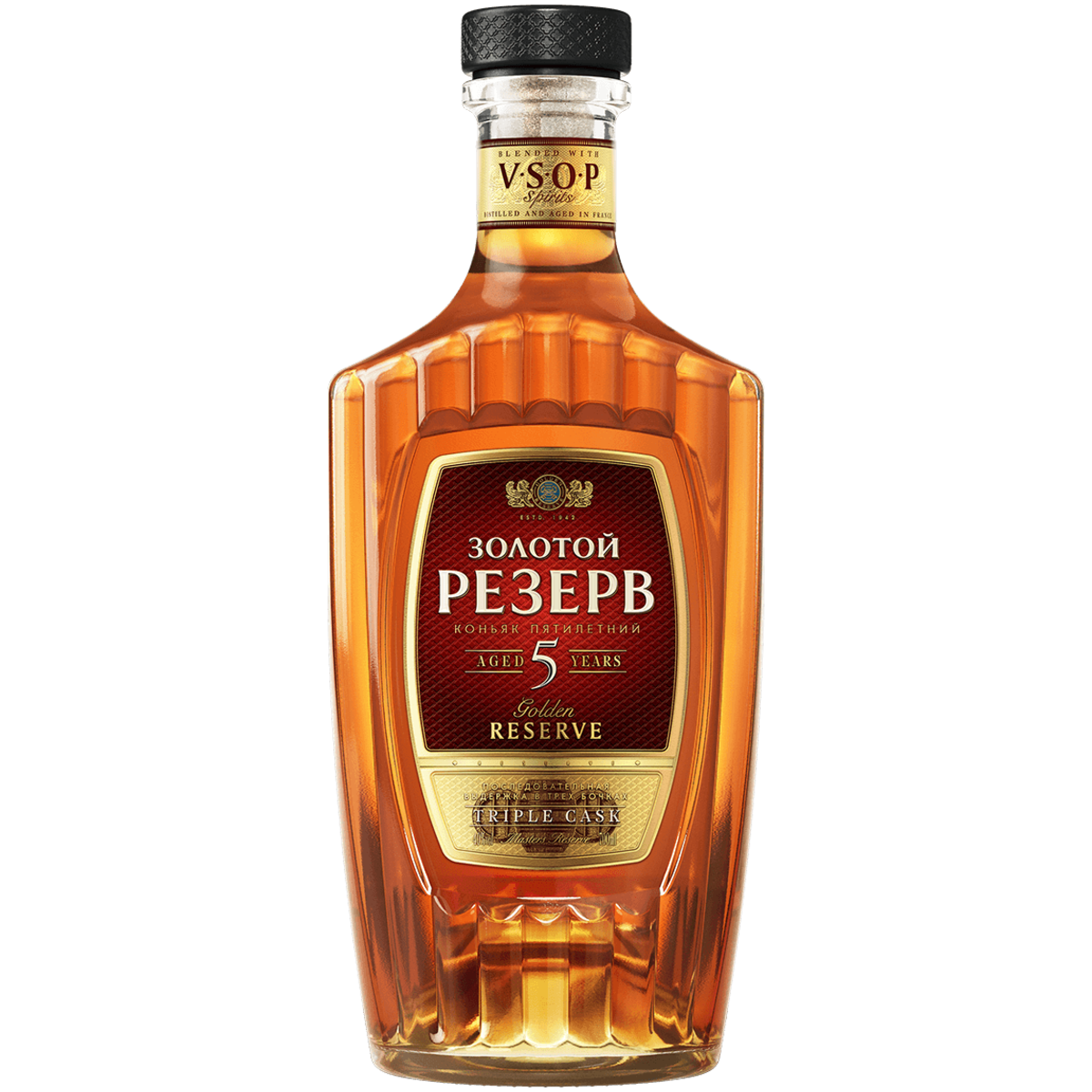 

Коньяк Золотой резерв 5 лет 0,7 л