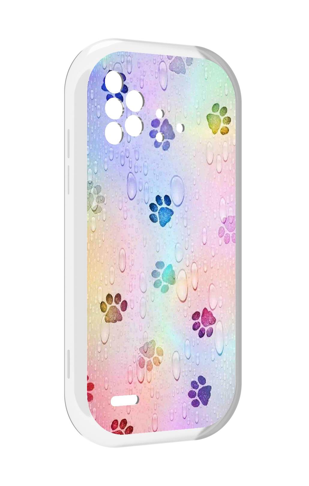 

Чехол MyPads лапки для UMIDIGI Bison X10 / X10 Pro, Прозрачный, Tocco