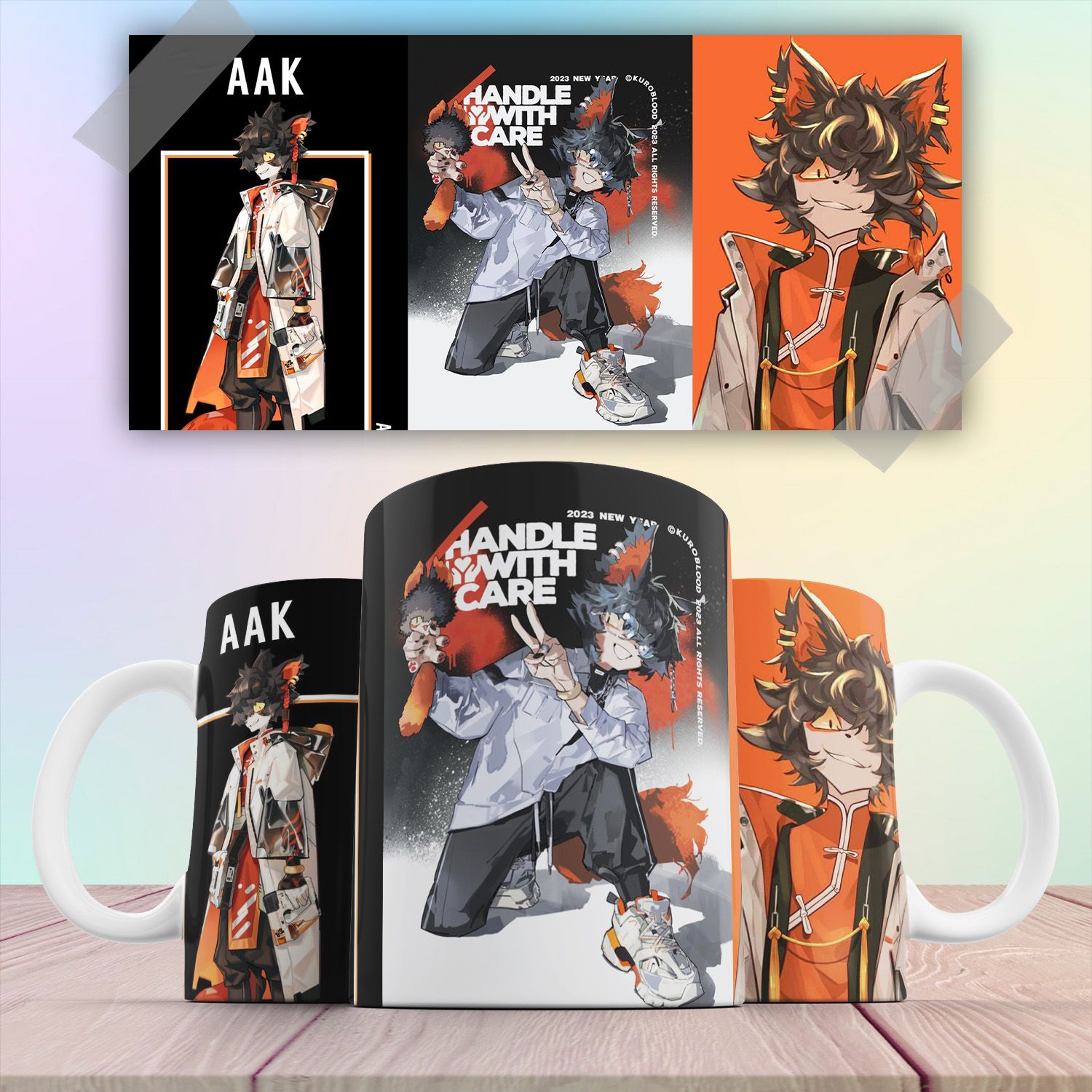 

Кружка игра Аркнайтс Aarknights Аак, Кружка игра Аркнайтс Aarknights Аак 330 мл