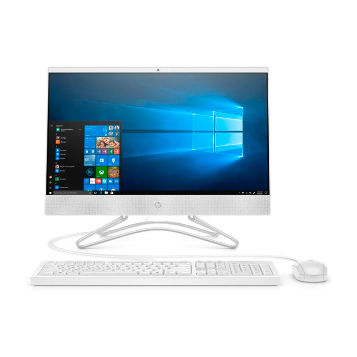 фото Моноблок hp 22-df0016ur white (14p55ea)