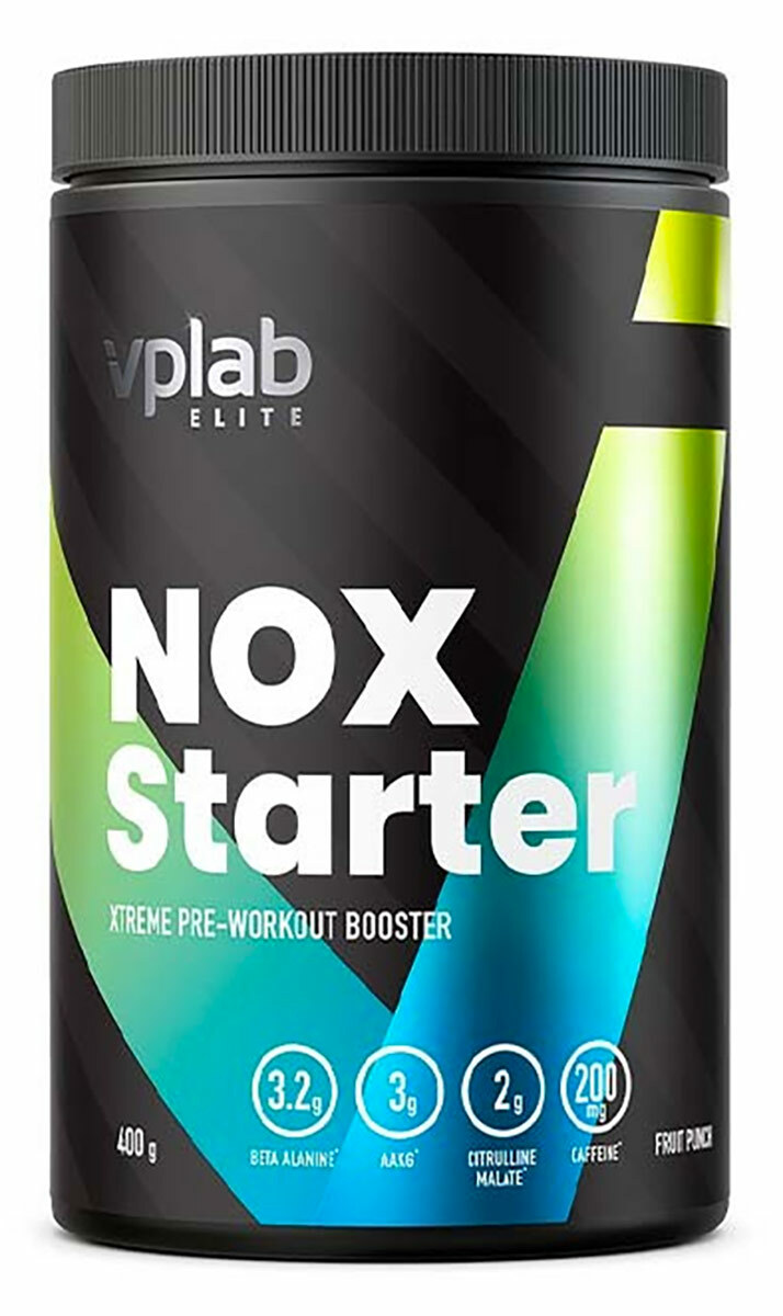 

VPLab Nox Starter 400 г (вкус: фруктовый пунш)