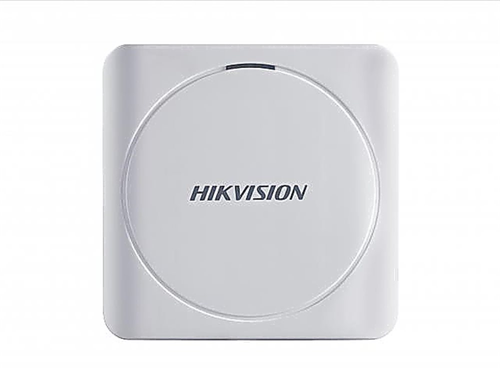 Считыватель Mifare карт Hikvision DS-K1801M считыватель mifare карт hikvision ds k1802mk с механической клавиатурой