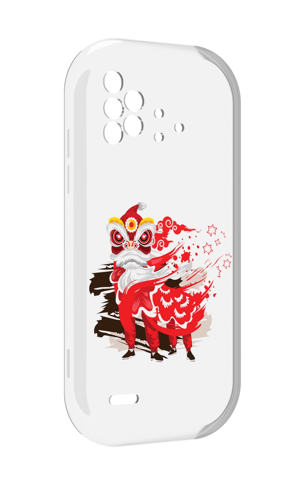 

Чехол MyPads красный-карнавал для UMIDIGI Bison X10 / X10 Pro, Прозрачный, Tocco