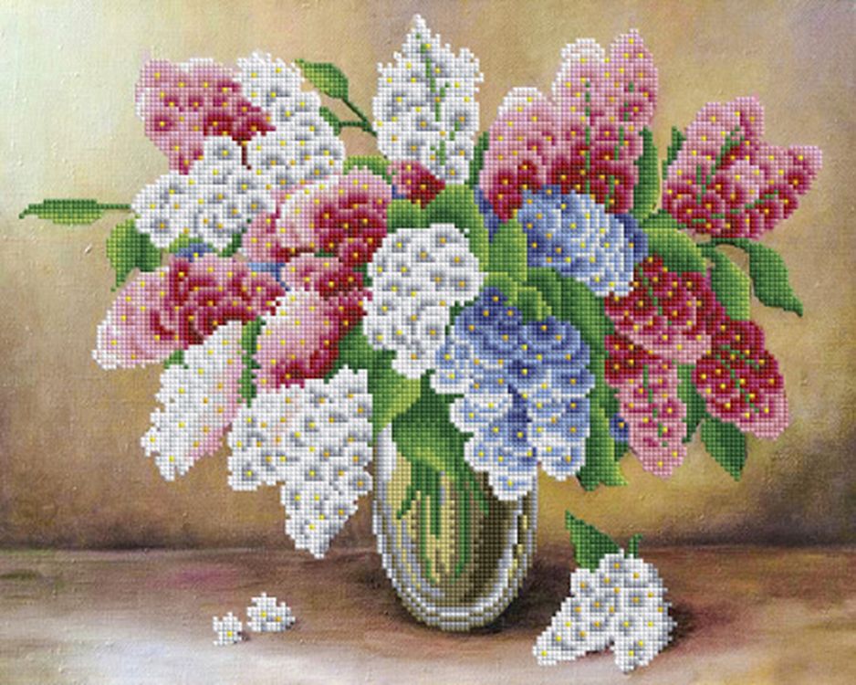 

Алмазная вышивка Color KIT «Сирень»