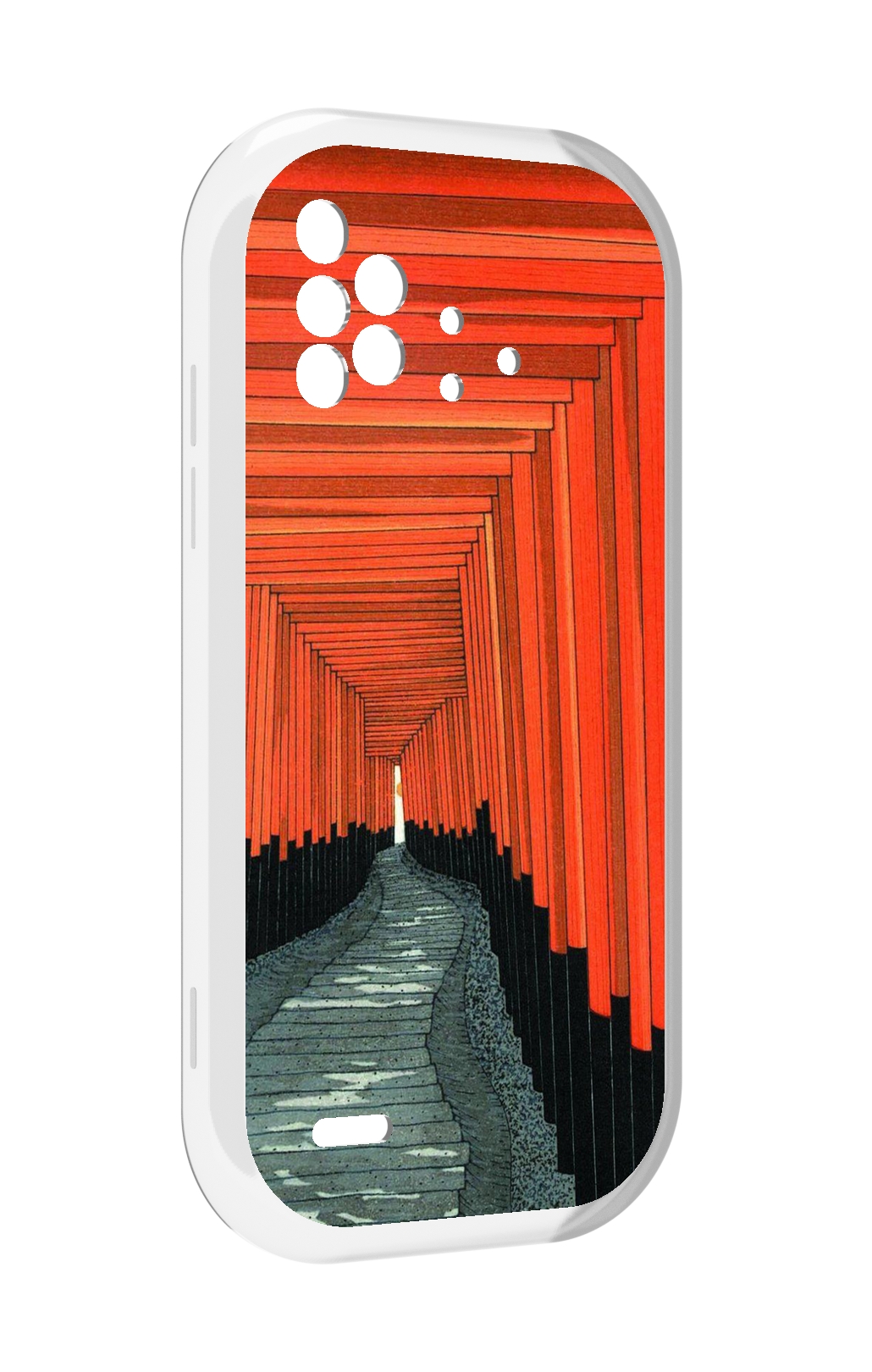 

Чехол MyPads красный коридор для UMIDIGI Bison X10 / X10 Pro, Прозрачный, Tocco