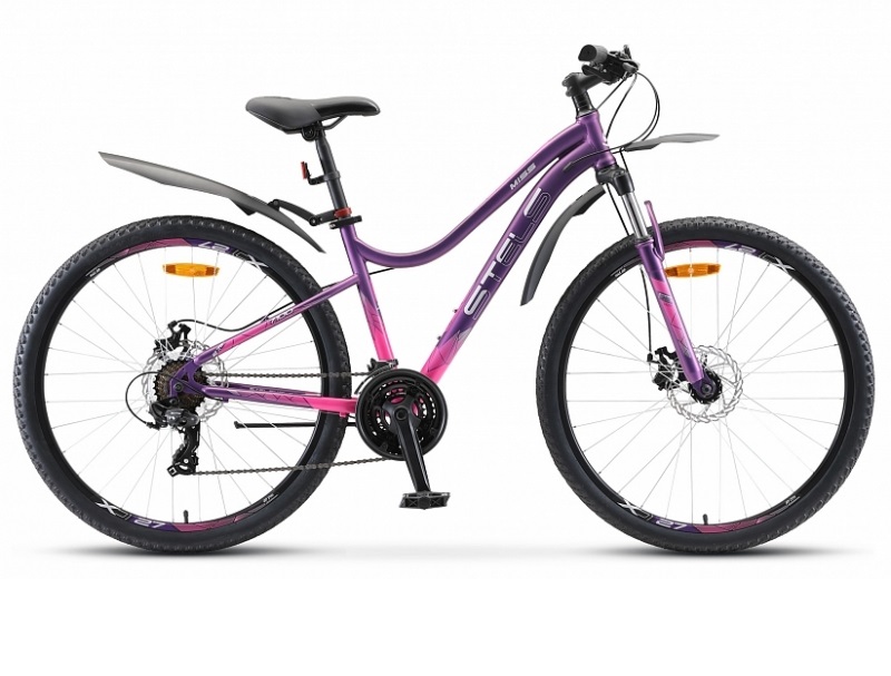

Велосипед STELS Miss 5000 D 26 V010 2020 16" фиолетовый, Miss 5000 D 26 V010